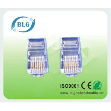 Conector Cat5e UTP RJ45 enchufe